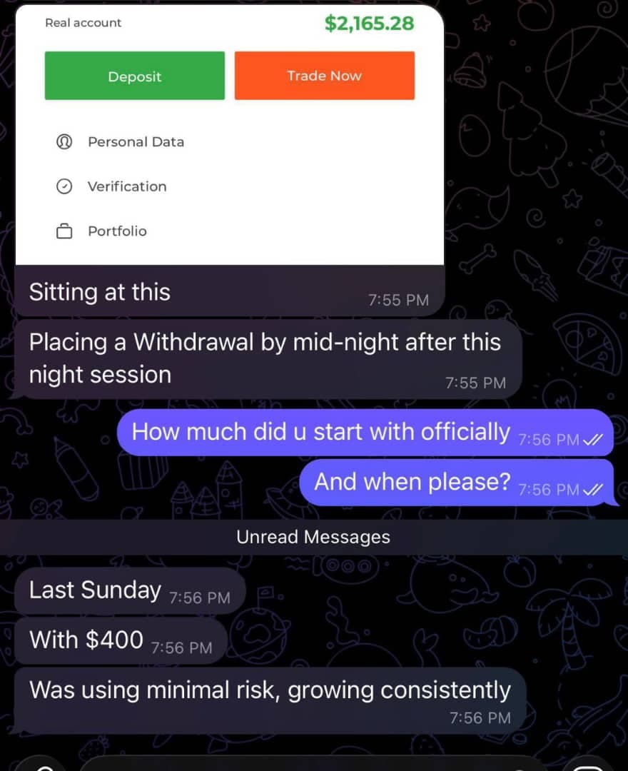 Screenshot shared by a member of the Freedom AI community (1 of 6)