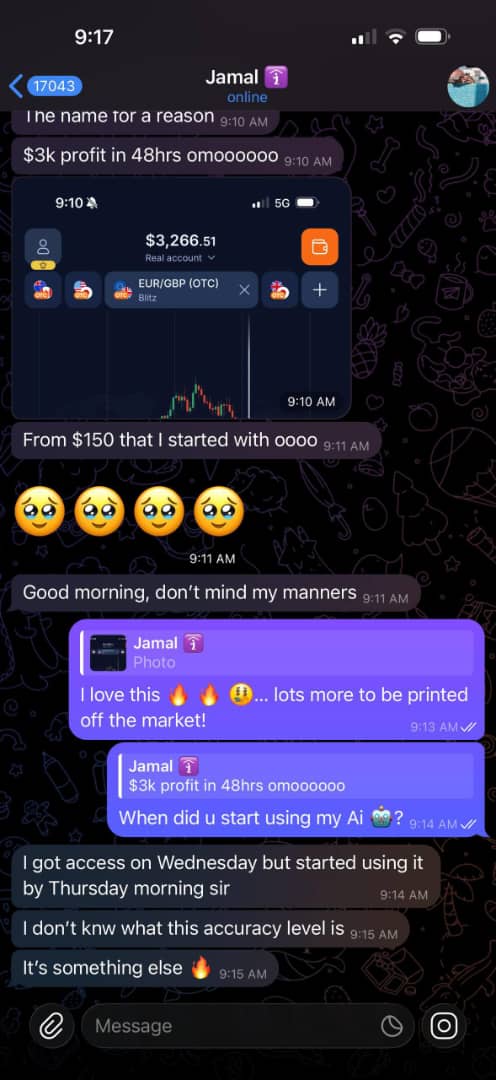Screenshot shared by a member of the Freedom AI community (6 of 6)